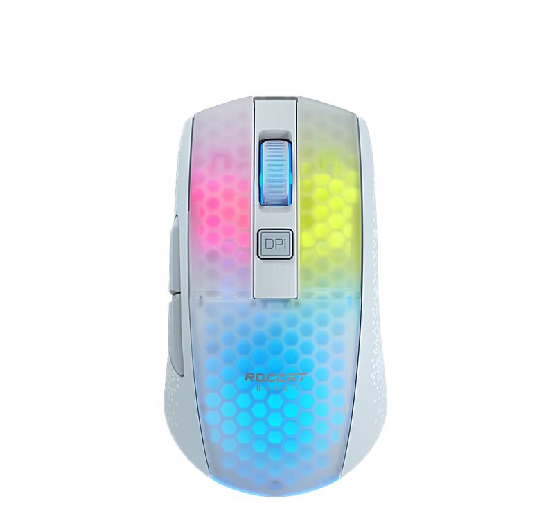 ROCCAT Burst Pro Air ratón Juego Ambidextro RF Wireless + USB Type-C Óptico 19000 DPI - nuevo