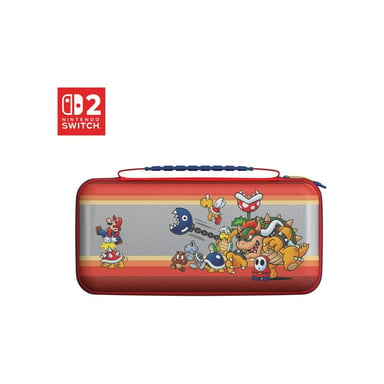 Housse de transport Turtle Beach PlayTrek Koopa Troop pour Nintendo Switch 2 Nintendo Switch/OLED, EVA moulé et PU, fermeture zippée, poignée, multicolore