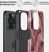 Burga Funda para iPhone 15 Pro Max Tough A prueba de golpes modelo Tender Kiss Rojo