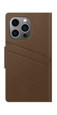 Cartera Folio Atelier Marrón para iPhone 13 Pro Ideal Of Sweden
