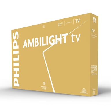 Philips Ambilight 65MLED910/12 TV 165,1 cm (65'') 4K Ultra HD Smart TV Wi-Fi Nero