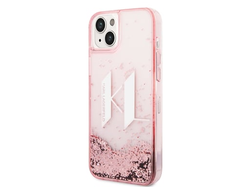 Cover per iPhone 14 Floating KL Glitter