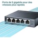 Switch Ethernet Gigabit - TP-LINK - 10/100/1000 Mbps - 5 ports RJ45 métallique - Switch RJ45 - TL-SG105