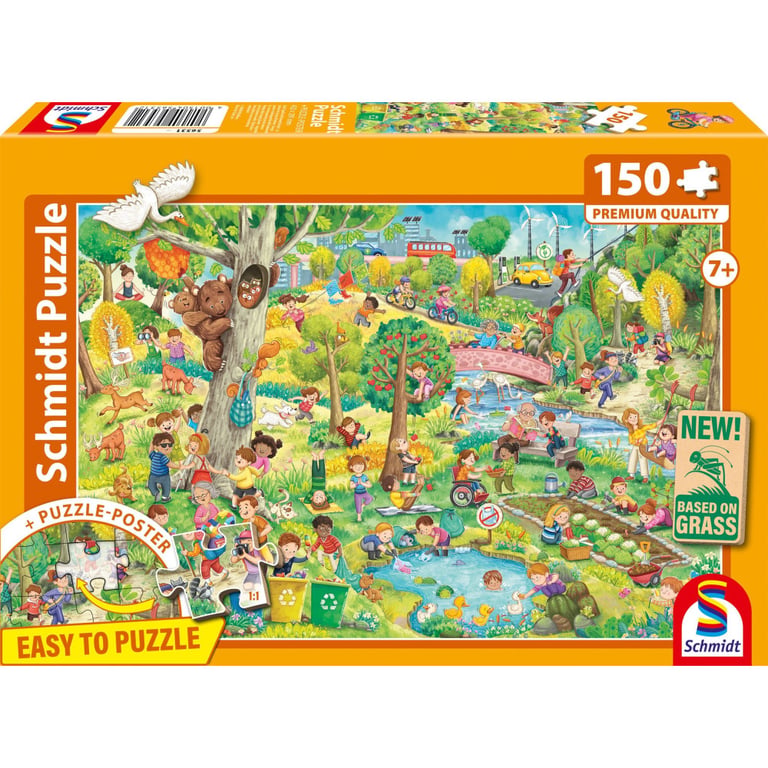 SCHM56531 Puzzle 150 pièces La nature est un jeu d'enfant 43 2 x 29 1 cm - vue 9