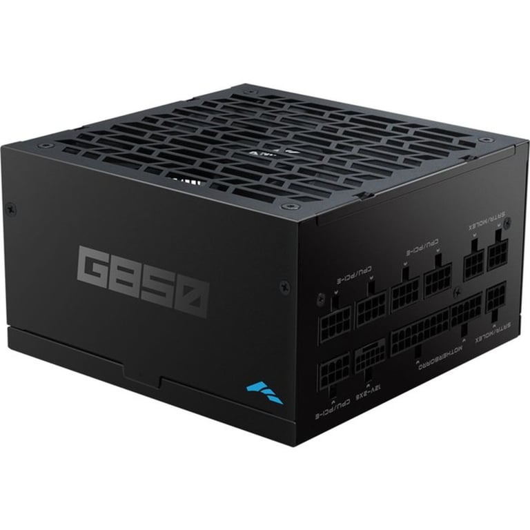 Bloc d'alimentation SAMA G850 modulaire 850 W 80 PLUS Gold ATX 3.1 PCIe 5.1 12V-2x6 ventilateur FDB 140 mm Noir - Neuf