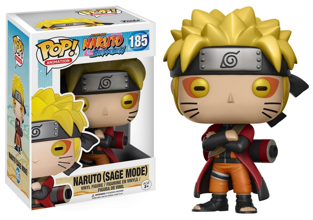 FUNKO Pop! Animation: Naruto:Shippuden: Naruto Sage Mode - Neuf