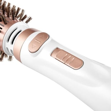 Cepillo de Aire Caliente SENCOR SHS 0910GD 1000W Oro/Blanco Rotación Automática