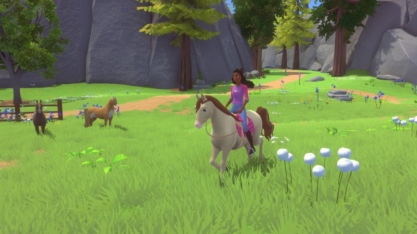 Barbie: Horse Trails Ps4 - vue 10