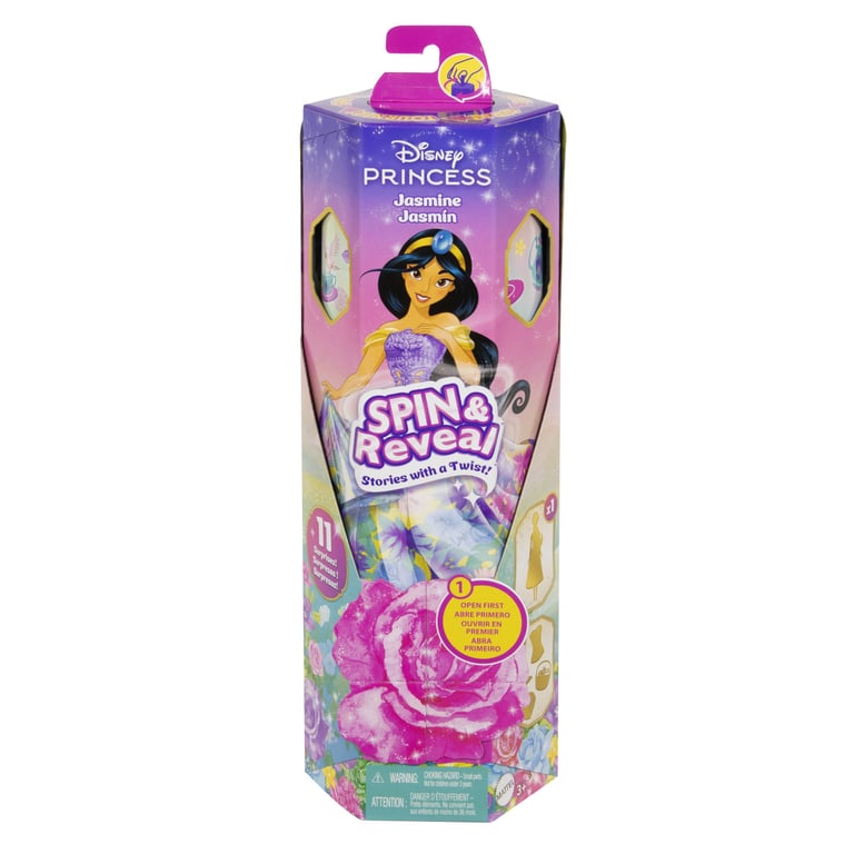 Mattel Princesses Disney Spin & Reveal Poupées Avec 10 Surprises - vue 2