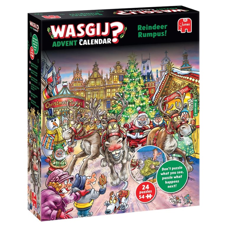 Puzzle Jumbo Wasgij Calendrier de l'avent - Neuf