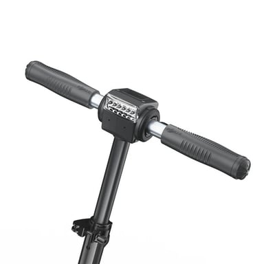 Trottinette électrique E-TWOW BOOSTER ES avec batterie 36 V 7,8 Ah et guidon pliable, gris