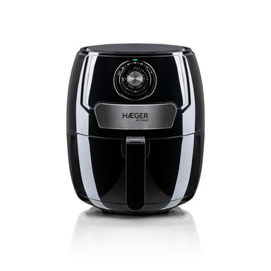 Haeger AF-M37.002A friteuse Unique 4,2 L 1500 W Friteuse d'air chaud Noir