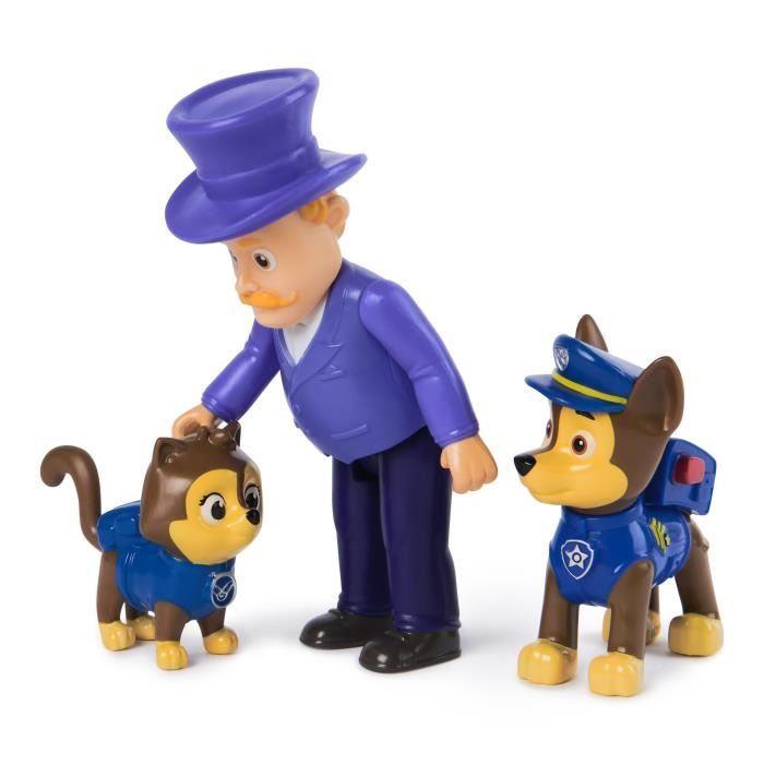 Paw Patrol Pat Patrouille Figurines Hero Pups Maire Hellinger Figurine Articulée À Collectionner Chase Pat Patrouille Jouet Cadeau Enfant et + Jouet Enfant et + - vue 3