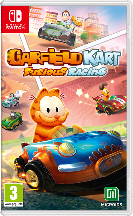 Garfield Kart Furious Racing Switch - vue 4