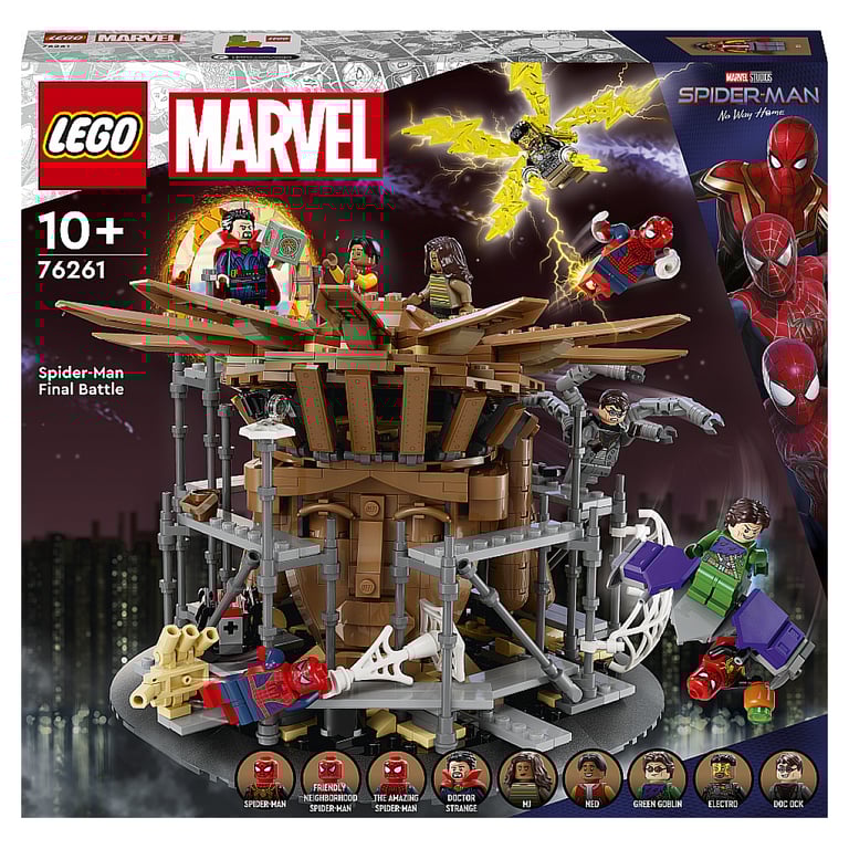 Lego Marvel Le Combat Final De Spider man 76261 Lego La Boîte - vue 3