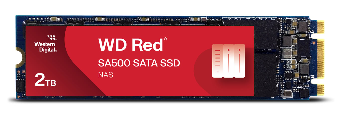 Western Digital Red WD SA500 2 To M.2 Série ATA III 3D NAND - Neuf