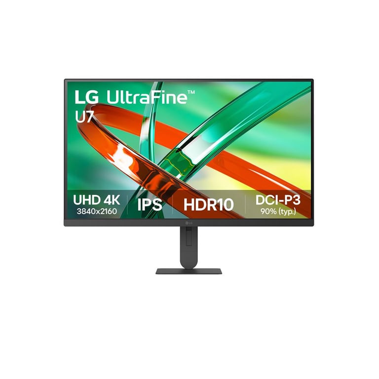 Écran PC LG UltraFine 27U710B-B 27  4K IPS HDR10 250 cd/m² Support ergonomique Noir - Neuf