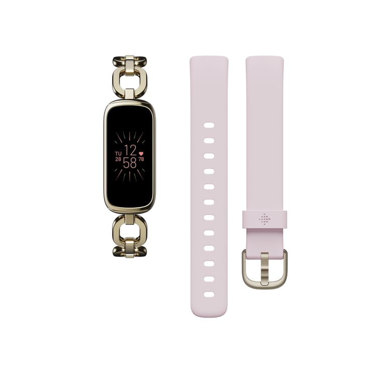 Fitbit Luxe AMOLED Bracelet connecté Or