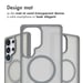imoshion Coque Color Guard avec MagSafe pour Samsung Galaxy S25 Ultra - Gris