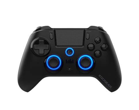 Controller di gioco wireless EgoGear SC15-P4-BT-BK per PC, PS4, PS3 - Bluetooth, Nero
