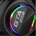 ADVANCE GTA 250 RGB Casque Avec fil Arceau Jouer USB Type-A Socle de chargement Noir