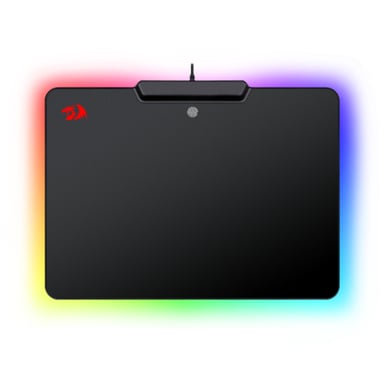 REDRAGON Epeius RGB P009 Tapis de souris de jeu Noir, Translucide