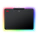 REDRAGON Epeius RGB P009 Tapis de souris de jeu Noir, Translucide