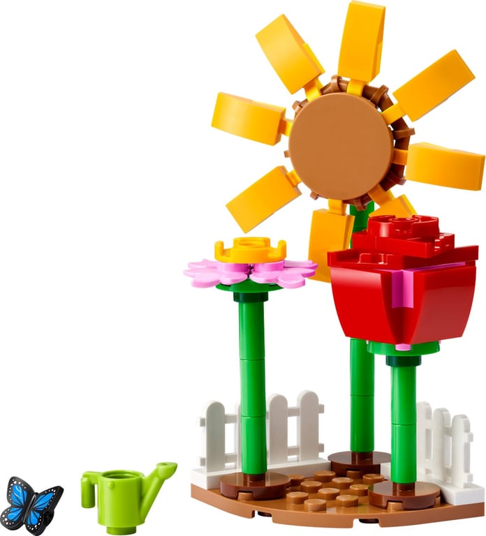 LEGO Le Jardin Floral Jeu de Construction 64 Pièces avec Fleurs Papillon et Arrosoir Dès Neuf - vue 2