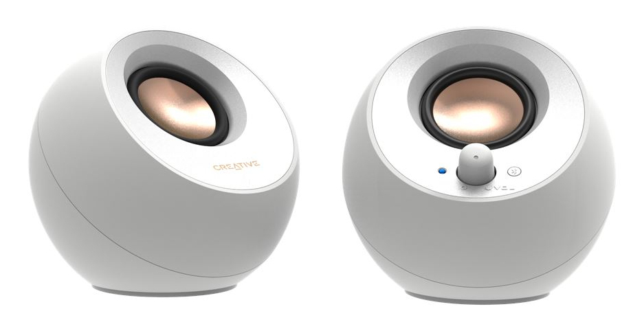 Enceintes PC Creative Pebble V3 – 10 W, Bluetooth 5.0, USB-C - vue 2