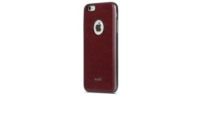 Moshi iGlaze Napa funda para teléfono móvil Rojo
