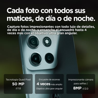 Motorola moto g15 17,1 cm (6.72'') SIM doble Android 15 4G USB Tipo C 8 GB 128 GB 5200 mAh Azul claro