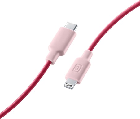 Cellularline Stylecolor Cavo 100 cm - Da USB-C a Lightning Cavo colorato da USB-C a Lightning