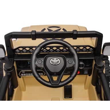 Vehículo todo terreno para niños Toyota FJ Cruiser caqui