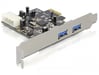 Scheda PCI Express USB 3.0 DeLOCK e adattatore di interfaccia USB 3.2 Gen 1 (3.1 Gen 1)