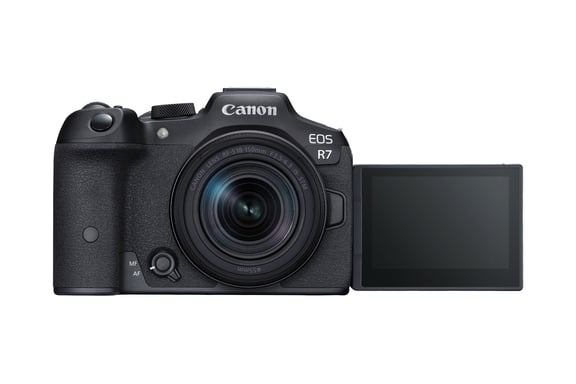 Canon EOS R7 + RF-S 18-150mm IS STM MILC 32,5 MP CMOS 6960 x 4640 Pixeles Negro