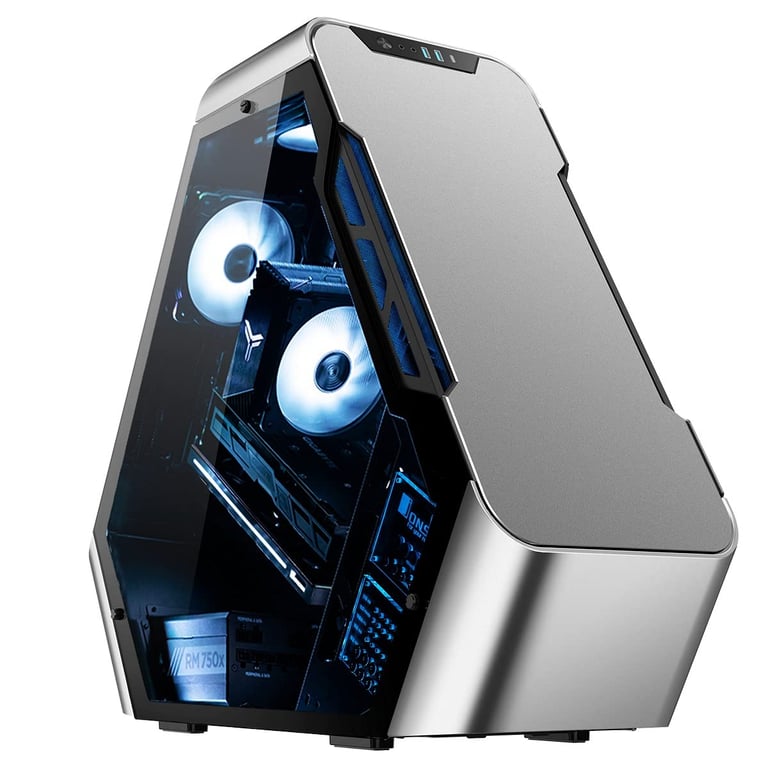 Jonsbo Tr03 a Showcase Tempered Glass Silber - vue 2