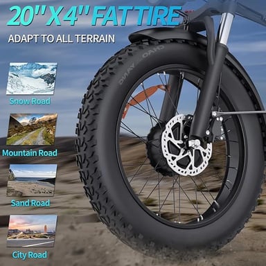 Bicicletta elettrica pieghevole Ridstar H20 Pro Motore da 2000W Batteria da 48V 23AH