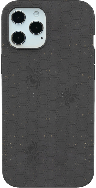 Pela Case Eco Friendly Case Honey Bee editon - iPhone 12 Pro Max, Noir