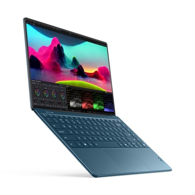 Lenovo Yoga Slim 9 14ILL10 Copilot+ PC Intel Core Ultra 7 258V Portátil 35,6 cm (14'') Pantalla táctil WQUXGA 32 GB LPDDR5x-SDRAM 1 TB SSD Wi-Fi 7 (802.11be) Windows 11 Home Alemán Verde azulado