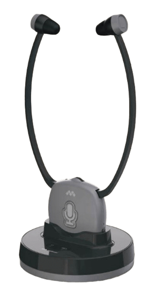 Meliconi 497339 écouteurcasque Sans fil Stéthoscope TV Socle de chargement Neuf