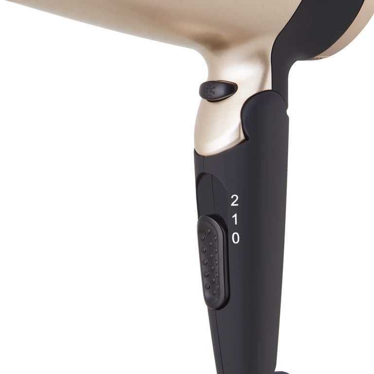 Sèche cheveux Pliable de Voyage Orbegozo SE 1600 2 Températures 2 Vitesses Concentrateur - vue 2