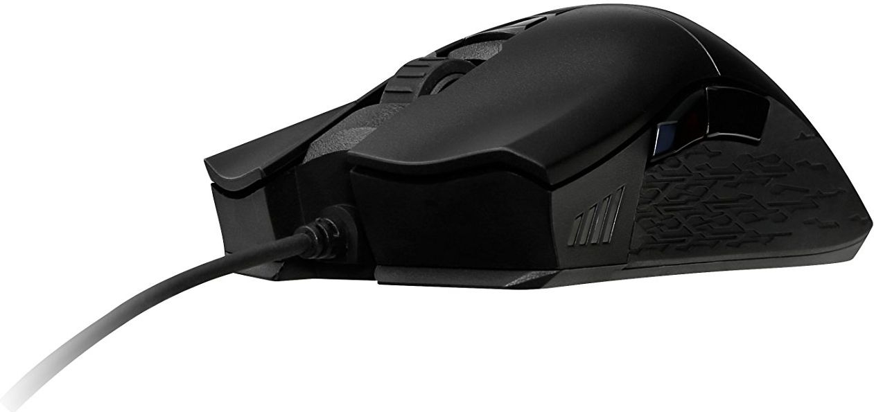 GIGABYTE Souris de jeu Optique AORUS M3 - USB - Noir mat - Câble - 6400 dpi - Roulettes avec frein - Pour droitier uniquement