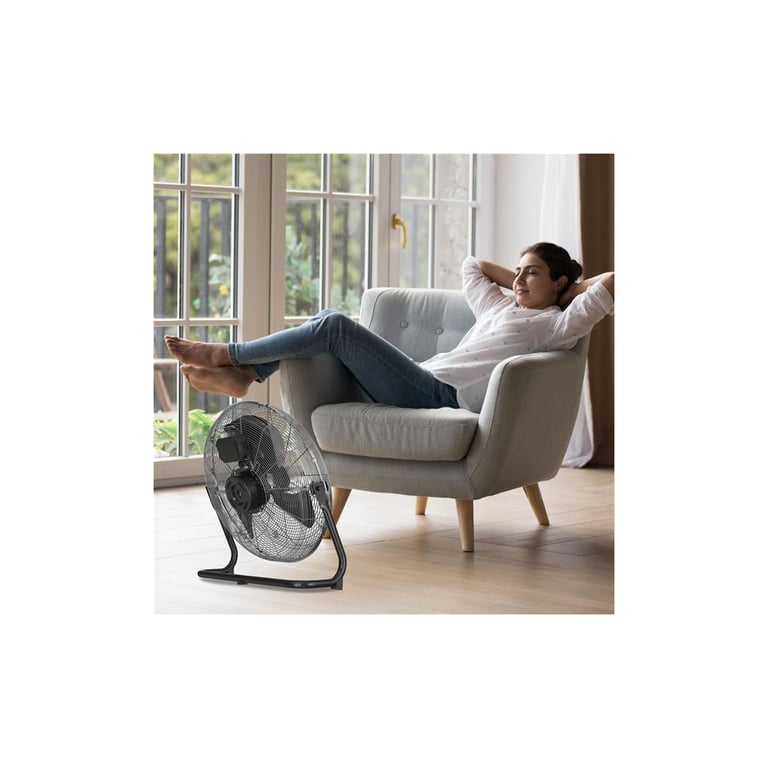 Ventilateur de Bureau Black+Decker ES9440220B – 120W 3 Vitesses Inclinaison Réglable - vue 5