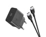 Cellularline USB-C Charger Kit 15W Le kit chargeur USB-C 15W recharge rapidement et en toute sécurité les appareils Samsung avec un port USB-C compatible avec la charge 15W.