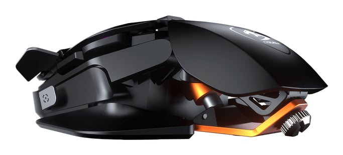 COUGAR Gaming Dualblader ratón Juego USB tipo A Óptico 16000 DPI