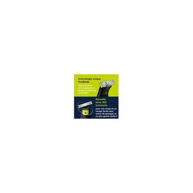 Tondeuse électrique Philips OneBlade Pro QP6552 20 hauteurs 0,4–10 mm Lame 360 Rechargeable Noir