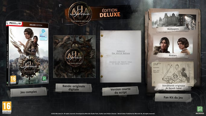 Microids Syberia: The World Before - Deluxe Edition