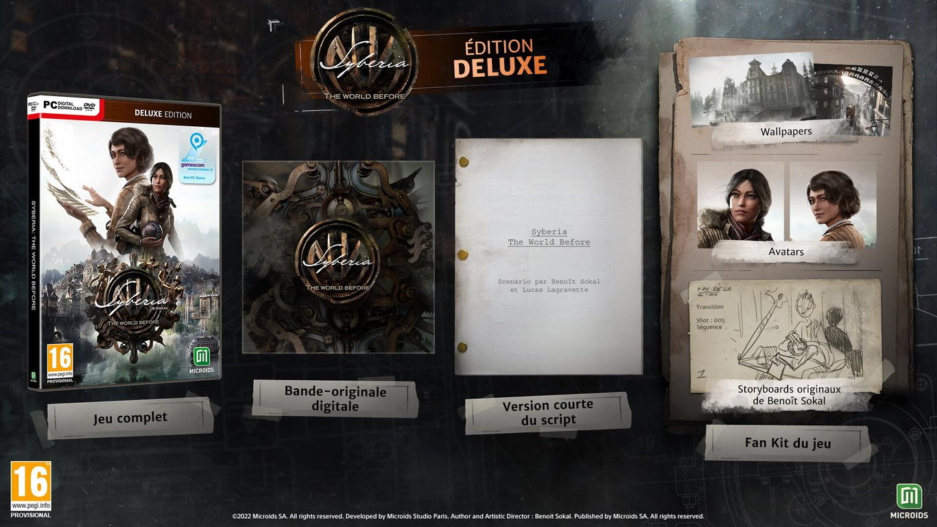 Microids Syberia: The World Before - Deluxe Edition - Neuf