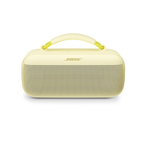Bose Soundlink Max Enceinte Bluetooth étanche et puissante Rechargeable avec Jusqu’à 20 Heures d’autonomie USB C Enceinte avec entrée auxiliaire 3 5 mm intégrée Jaune Citron édition limitée - vue 10
