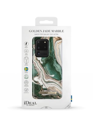 iDeal of Sweden Fashion funda para teléfono móvil 17,5 cm (6.9'') Oro, Color mármol